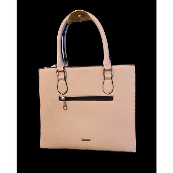 Aldo faux leather light pink satchel - Picture 2 of 6